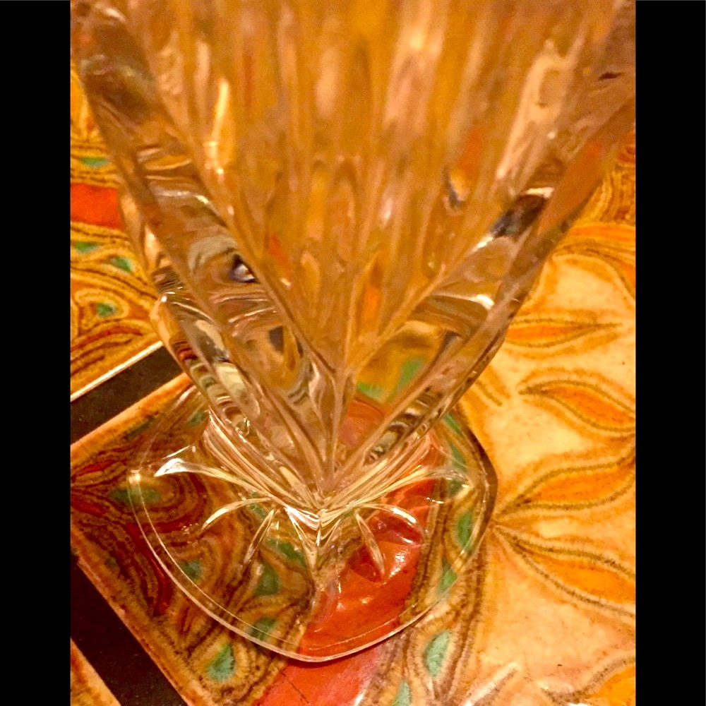 ❤️Heart & circular heavy glass vases - Picture 4 of 8